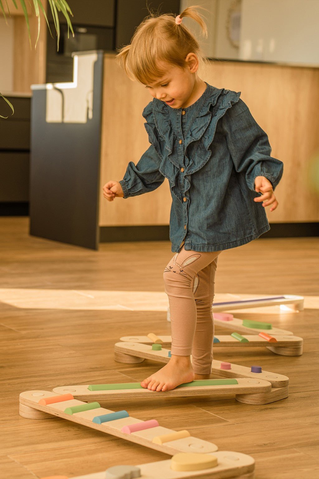 Happymoon Colored 8 Balance Beam Set - Kletterling – einfach Kind sein