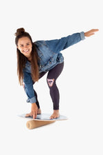 Happy Moon Just keep Balance Surfboard with X - Large Mat & Roll - Kletterling – einfach Kind sein