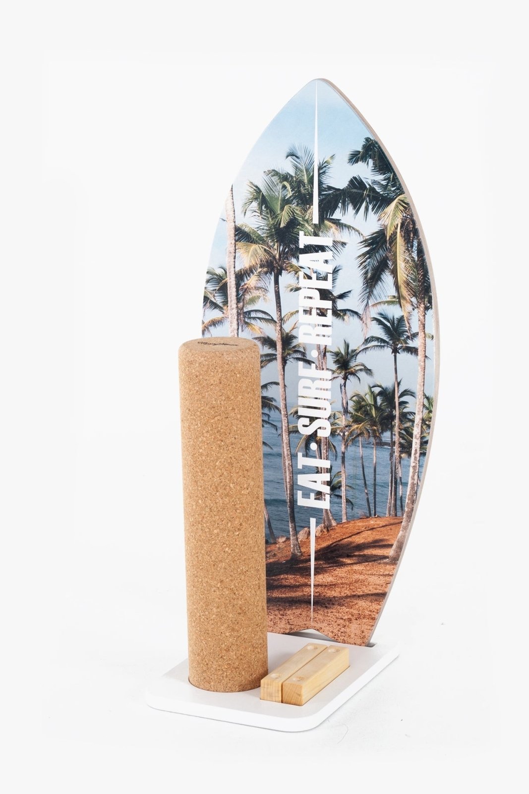 Happy Moon Eat.Surf.Repeat. Surfboard With X - Large Mat & Roll - Kletterling – einfach Kind sein
