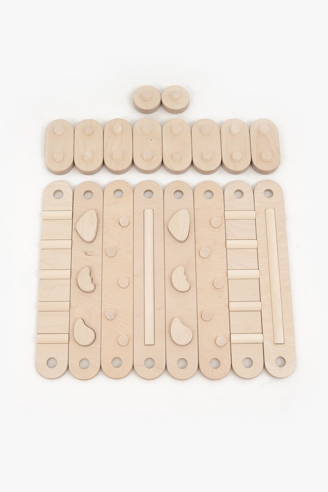 Happymoon Natural 8 Balance Beam Set - Kletterling – einfach Kind sein