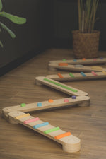 Happymoon Colored 6 Balance Beam set - Kletterling – einfach Kind sein