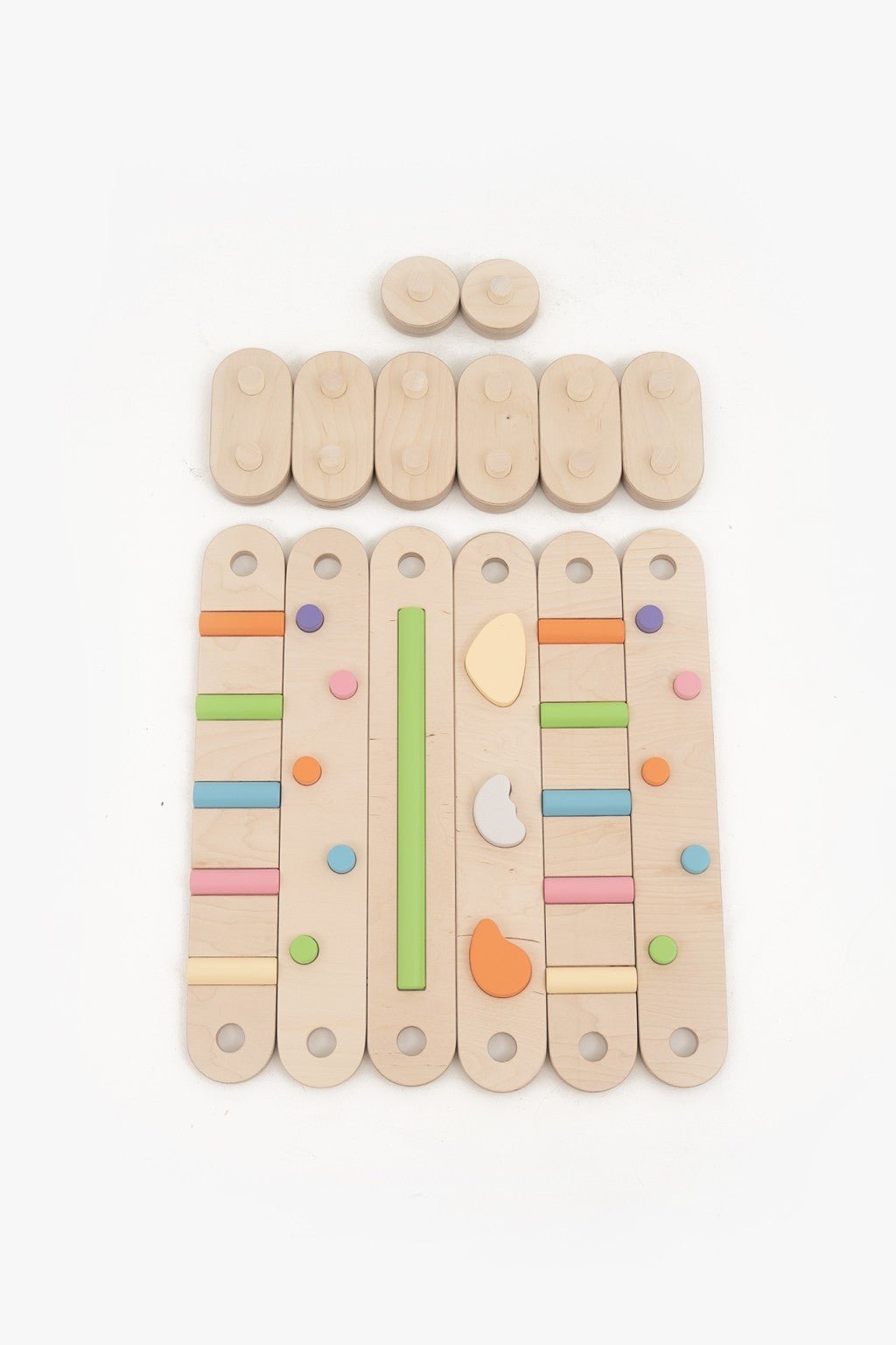 Happymoon Colored 6 Balance Beam set - Kletterling – einfach Kind sein