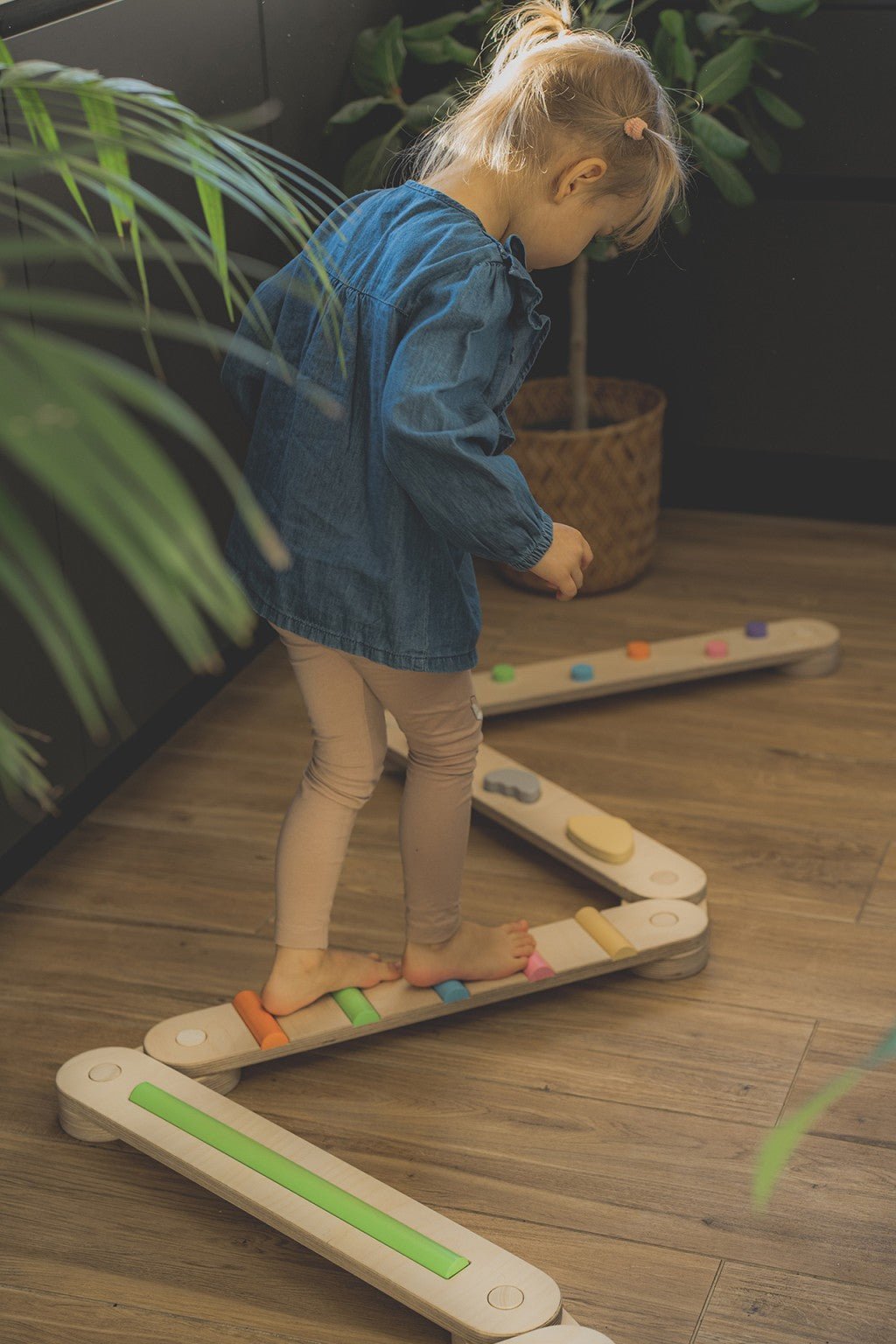 Happymoon Colored 6 Balance Beam set - Kletterling – einfach Kind sein