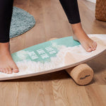 HappyMoon Life is like the Ocean Surfboard With X - Large Mat & Roll - Kletterling – einfach Kind sein