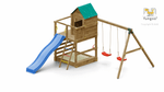 Spielturm Jarcas4: Das ultimative Spielparadies für Ihren Garten! - Kletterling – einfach Kind sein