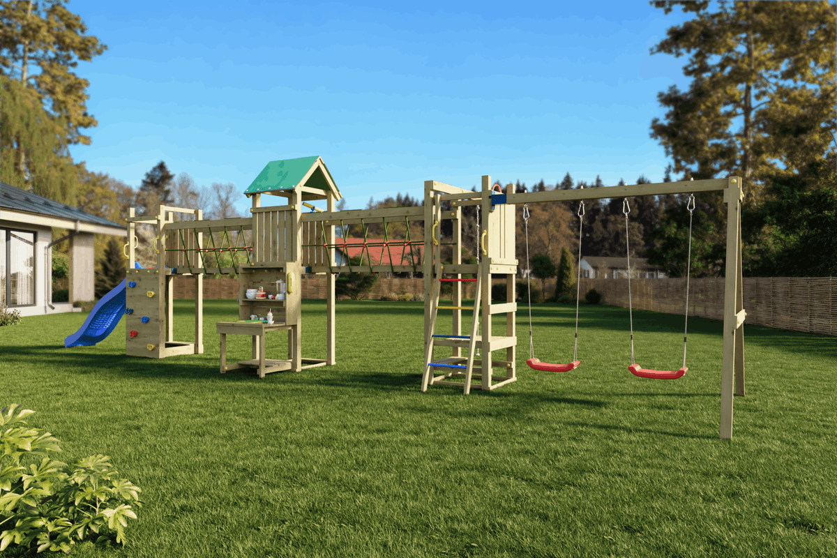 Spielturm Space Longer - Kletterling – einfach Kind sein