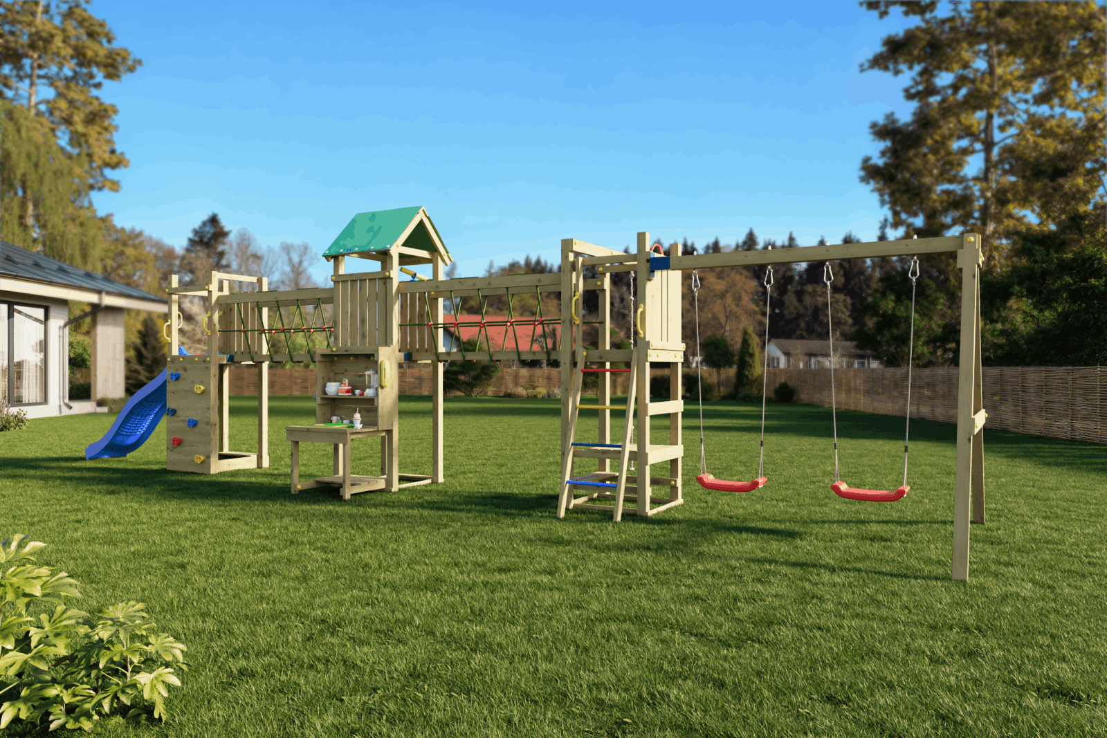 Spielturm Space Longer - Kletterling – einfach Kind sein