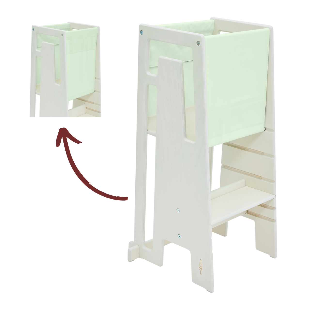 Kletterling Variantenbild | tuki-entdeckertuch | TUKI-ENTDECKERTUCH-SAGE