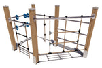 Klettergerüst SPIELPLATZ VE14 - Robuste Outdoor - Lösung für Kitas (Alter bis 6 Jahre) - Kletterling – einfach Kind sein