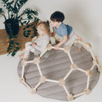 Kuschelige Spielmatte für das Klettergerüst Indoor – ein Paradies für kleine Entdecker - Kletterling – einfach Kind sein