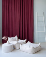 wigiwama Sitzkissen Ottoman in Creme aus Cord - Kletterling – einfach Kind sein