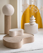 wigiwama Sitzkissen & Sessel Lounge in Beige aus Cord - Kletterling – einfach Kind sein