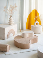 wigiwama Sitzkissen & Sessel Lounge in Beige aus Cord - Kletterling – einfach Kind sein