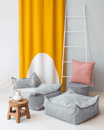 wigiwama Sitzsack Sessel in Softmint aus Cord - Kletterling – einfach Kind sein