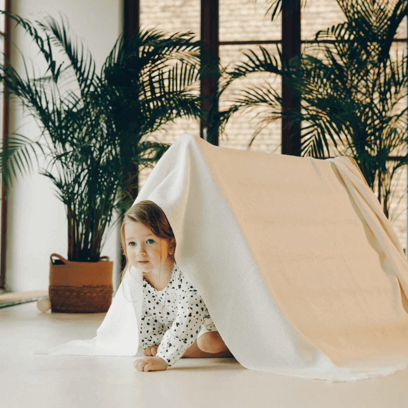 Spielset "Classic" natur - Kletterdreieck mit Kletterrutsche - Kletterling – einfach Kind sein