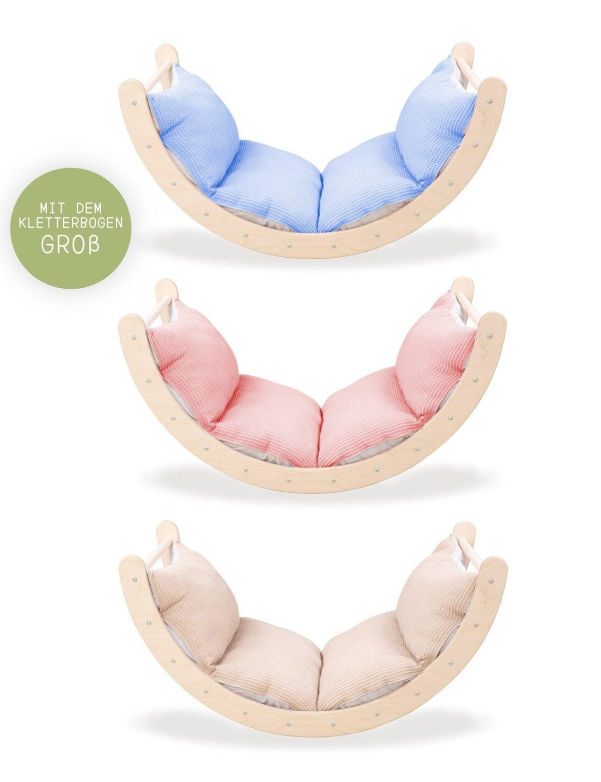 KUSCHELKISSEN sand - Kletterling – einfach Kind sein