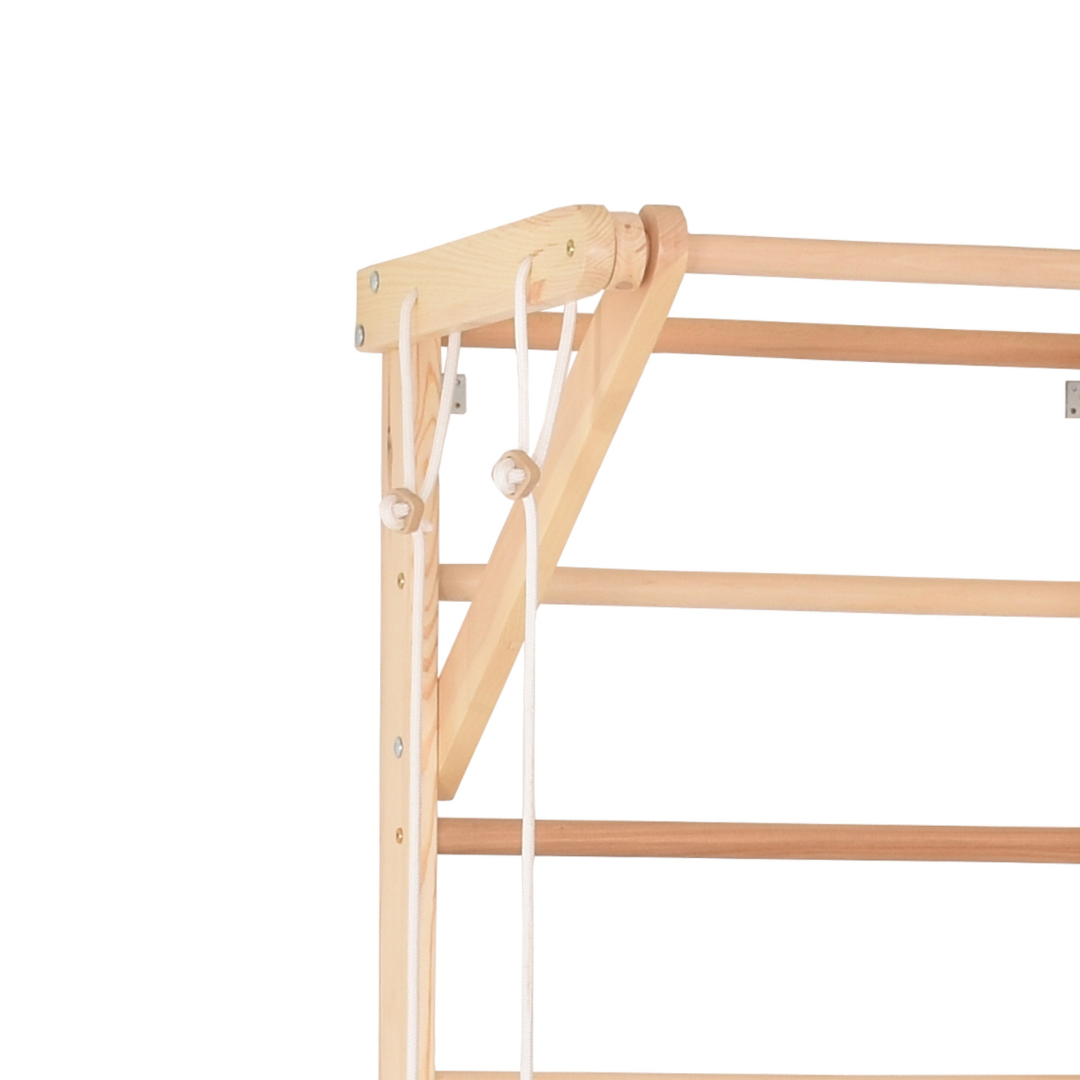 RINAGYM SPORT 2 Sprossenwand Natur – Ansicht 9