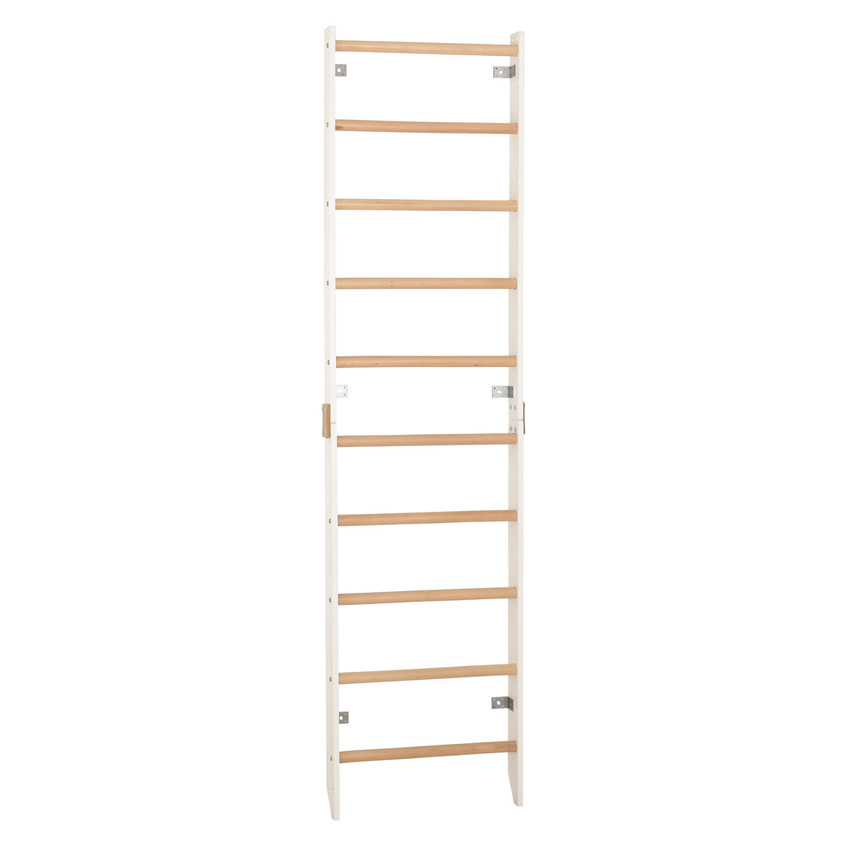 Sprossenwand SPR H Weiß – Minimalistische Fitnessleiter – Ansicht 1