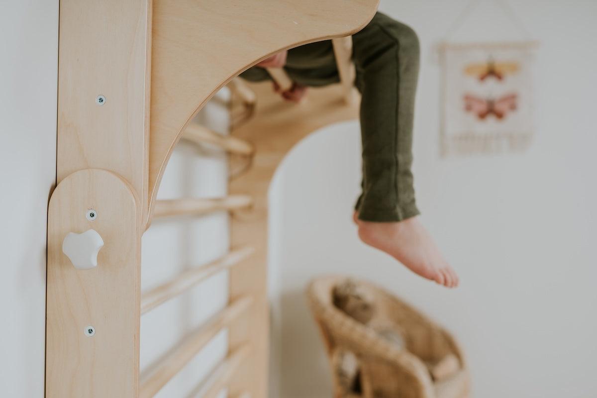 Pikler Dreieck und Sprossenwand 2in1 von leg&go - Kletterling – einfach Kind sein