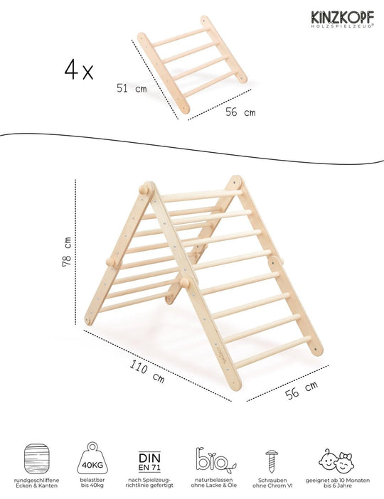 ZAUBERKETTE mit Rutsche/Kletterwand - Kletterling – einfach Kind sein