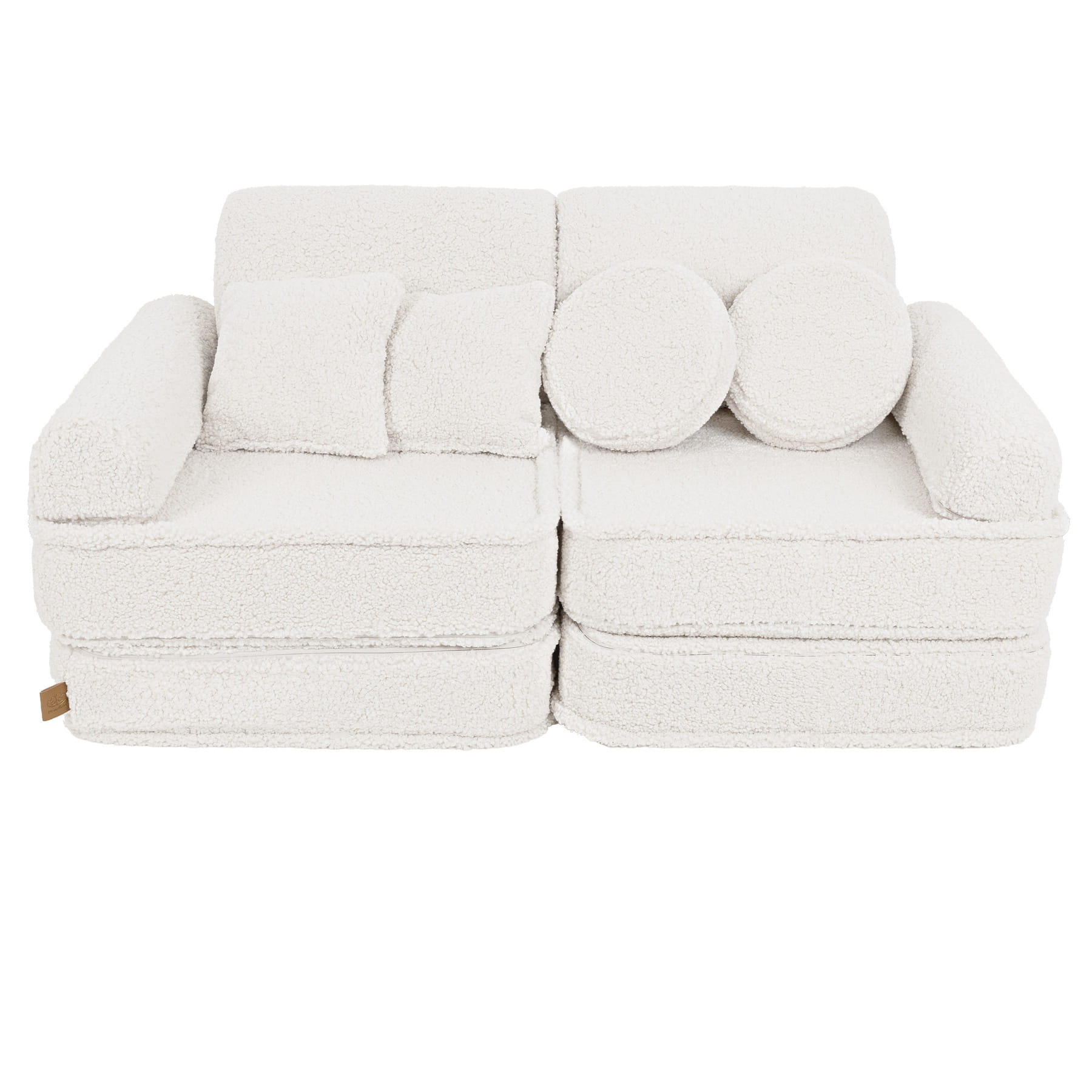 MeowBaby Spielsofa Mini Plus Teddy - Creme