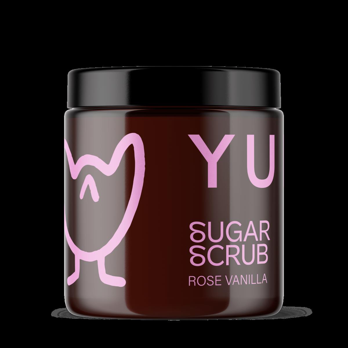 Sugar Scrub Rose Vanilla 200g von YUKIES