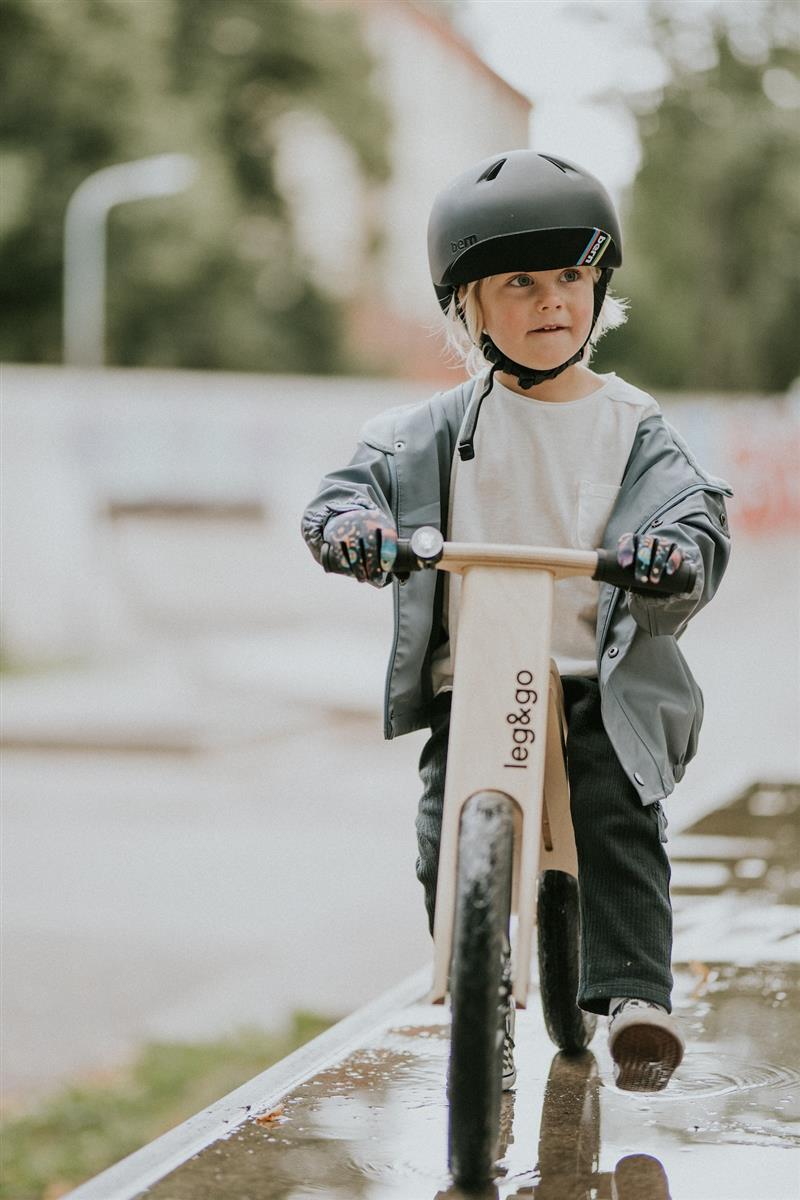 Balance Bike 3in1 aus Holz - mitwachsendes Laufrad für Kinder ab 6 Monaten bis 6 Jahre mit Fahrrad Erweiterung