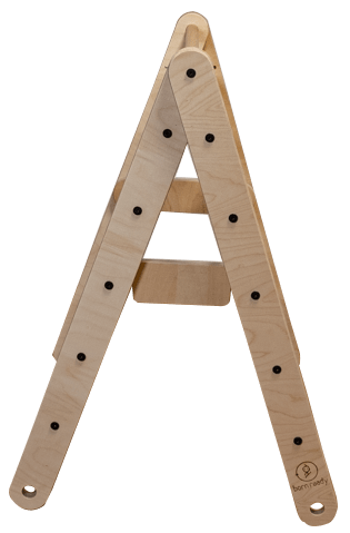 Climber - 2x höhenverstellbar, klappbares Kletterdreieck von Born Ready Toys