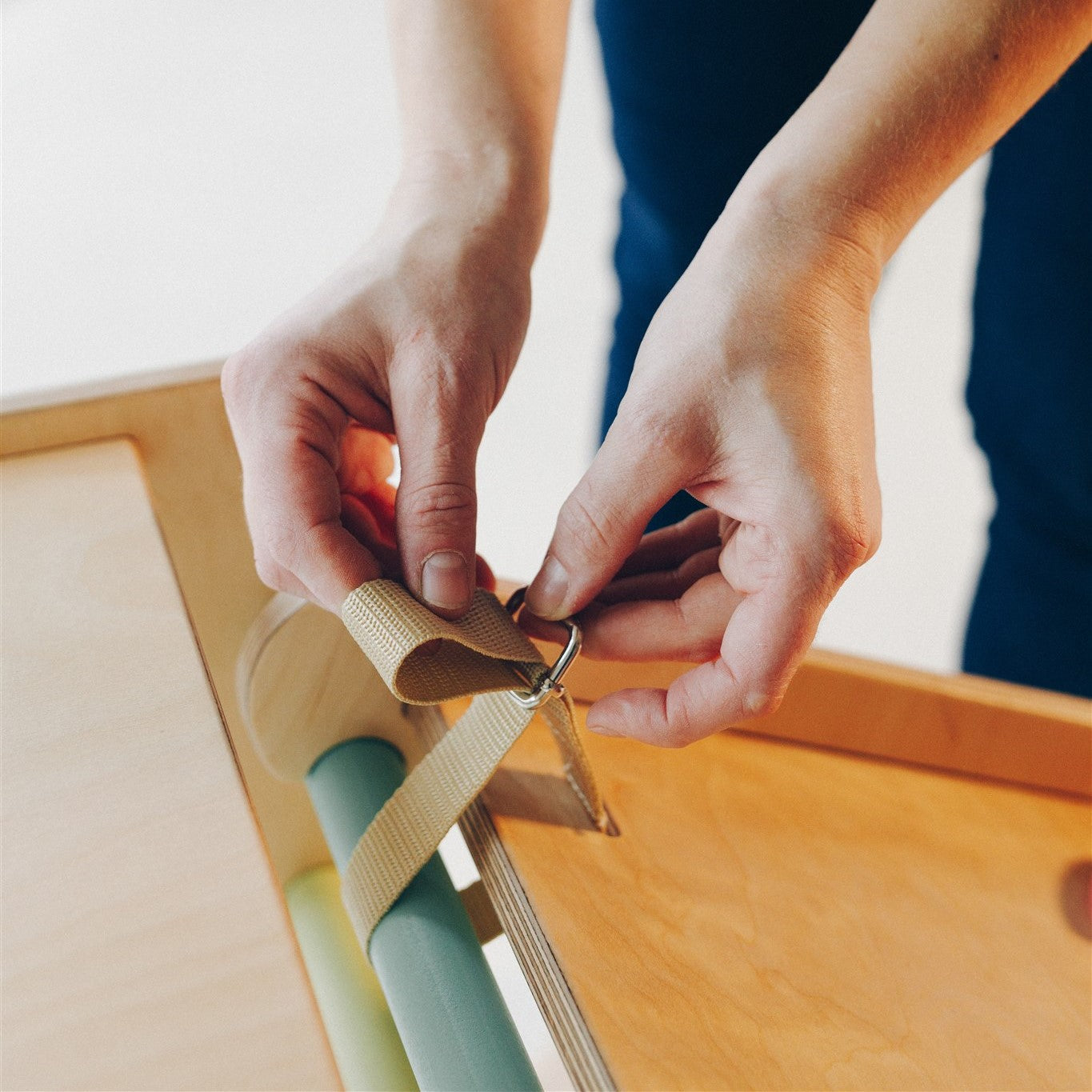 Montessori Kletterwürfel "Entdecker" Natur