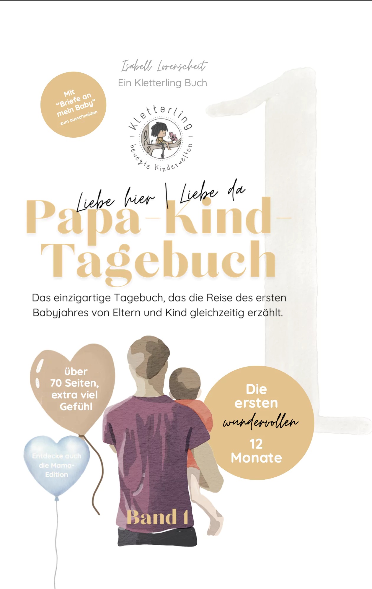 Papa-Kind Tagebuch 1. Lebensjahr