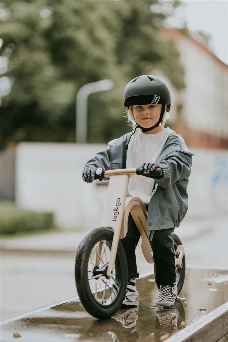 Balance Bike 3in1 aus Holz - mitwachsendes Laufrad für Kinder ab 6 Monaten bis 6 Jahre mit Fahrrad Erweiterung