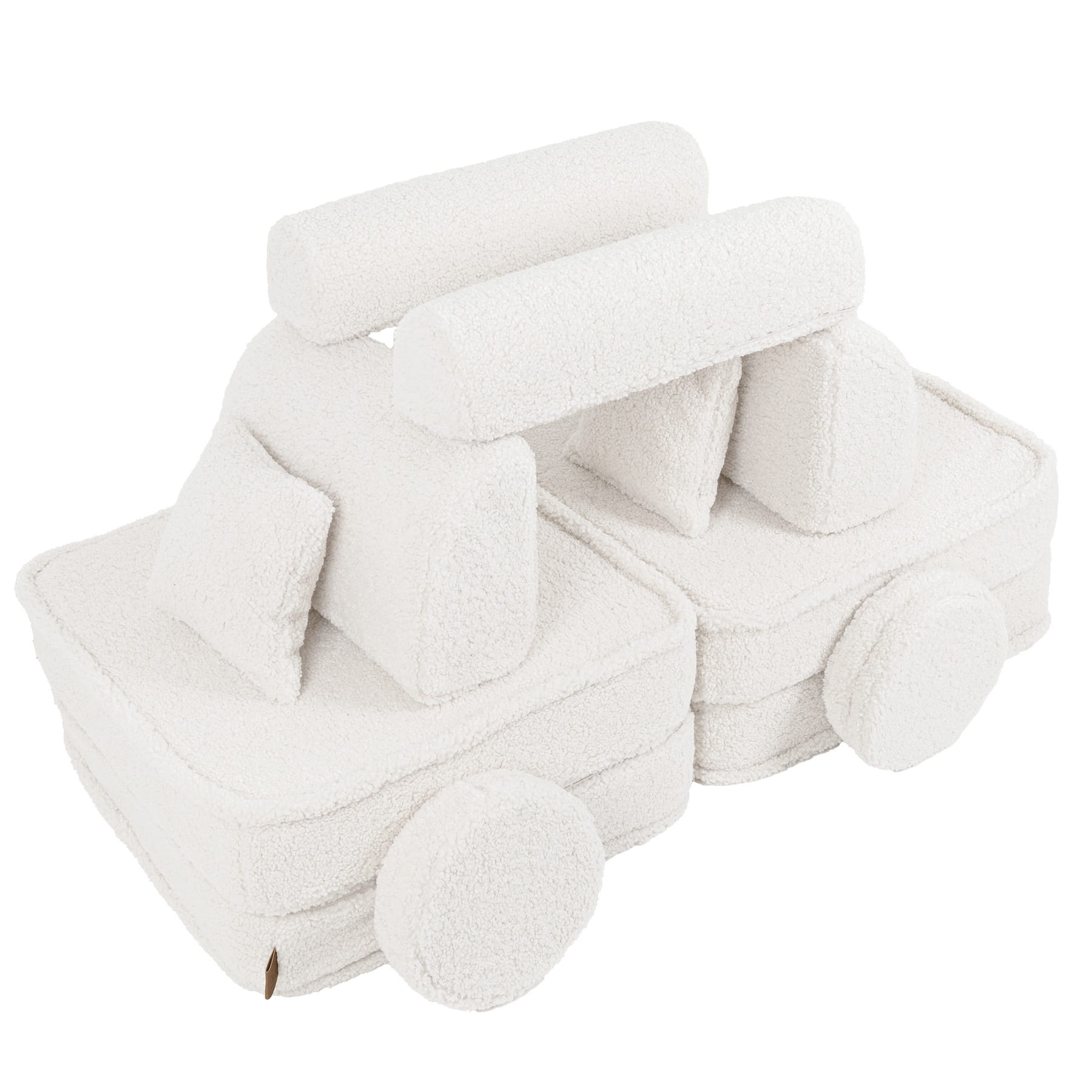 MeowBaby Spielsofa Mini Plus Teddy - Creme