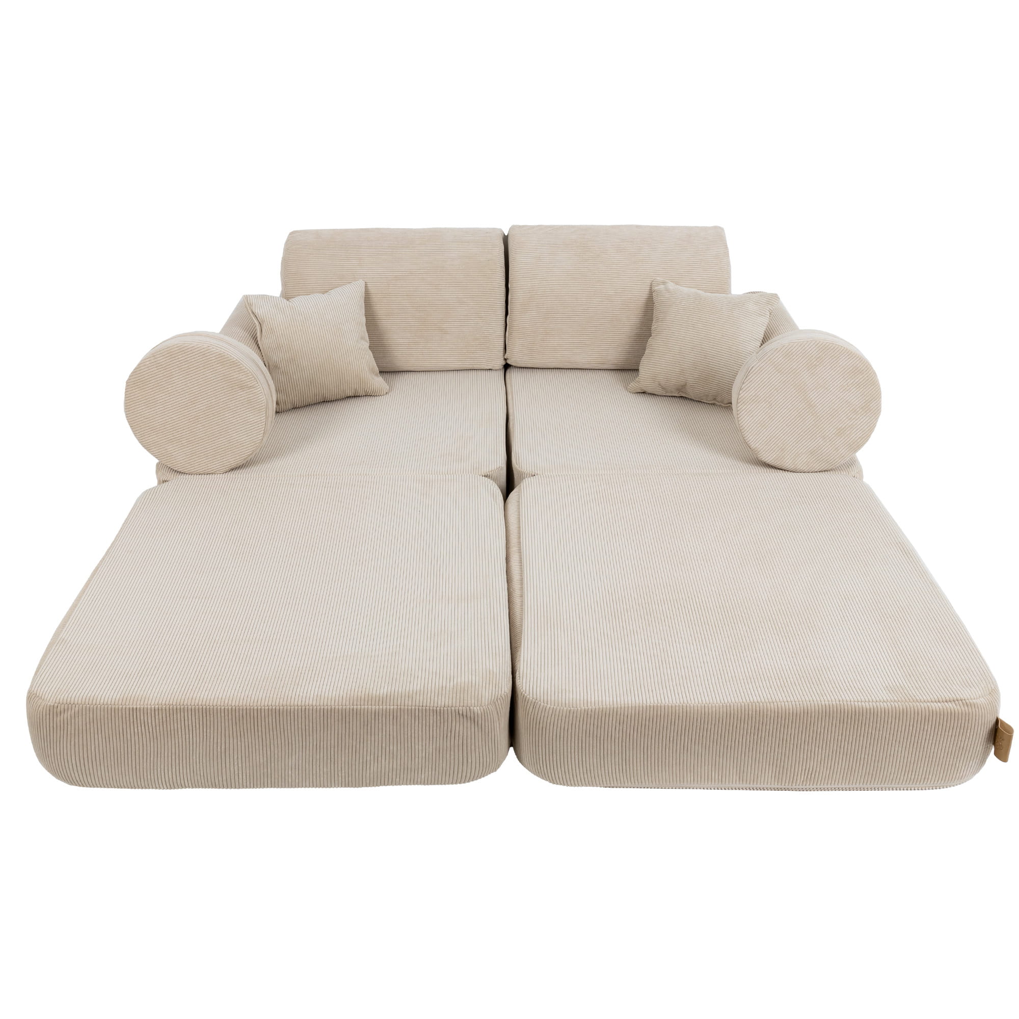 MeowBaby Spielsofa Mini Plus Cord Premium - beige