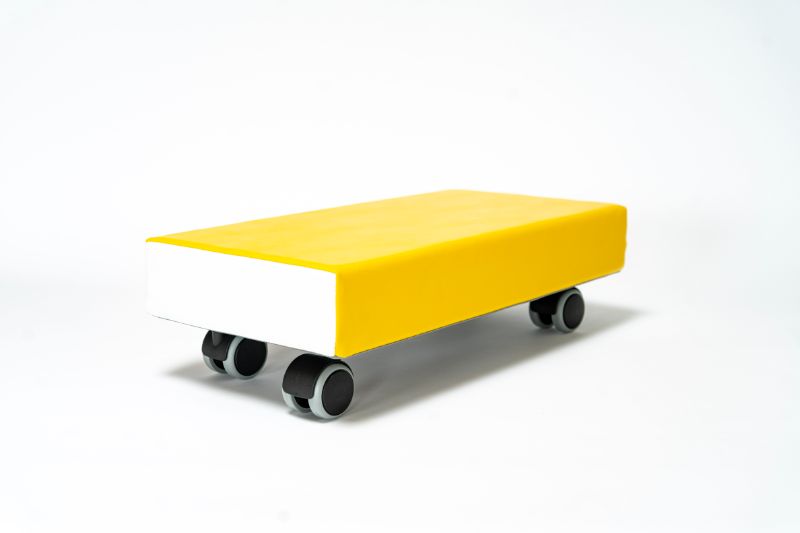 Rollerboard Tiny - Soft Play on Wheels gelb