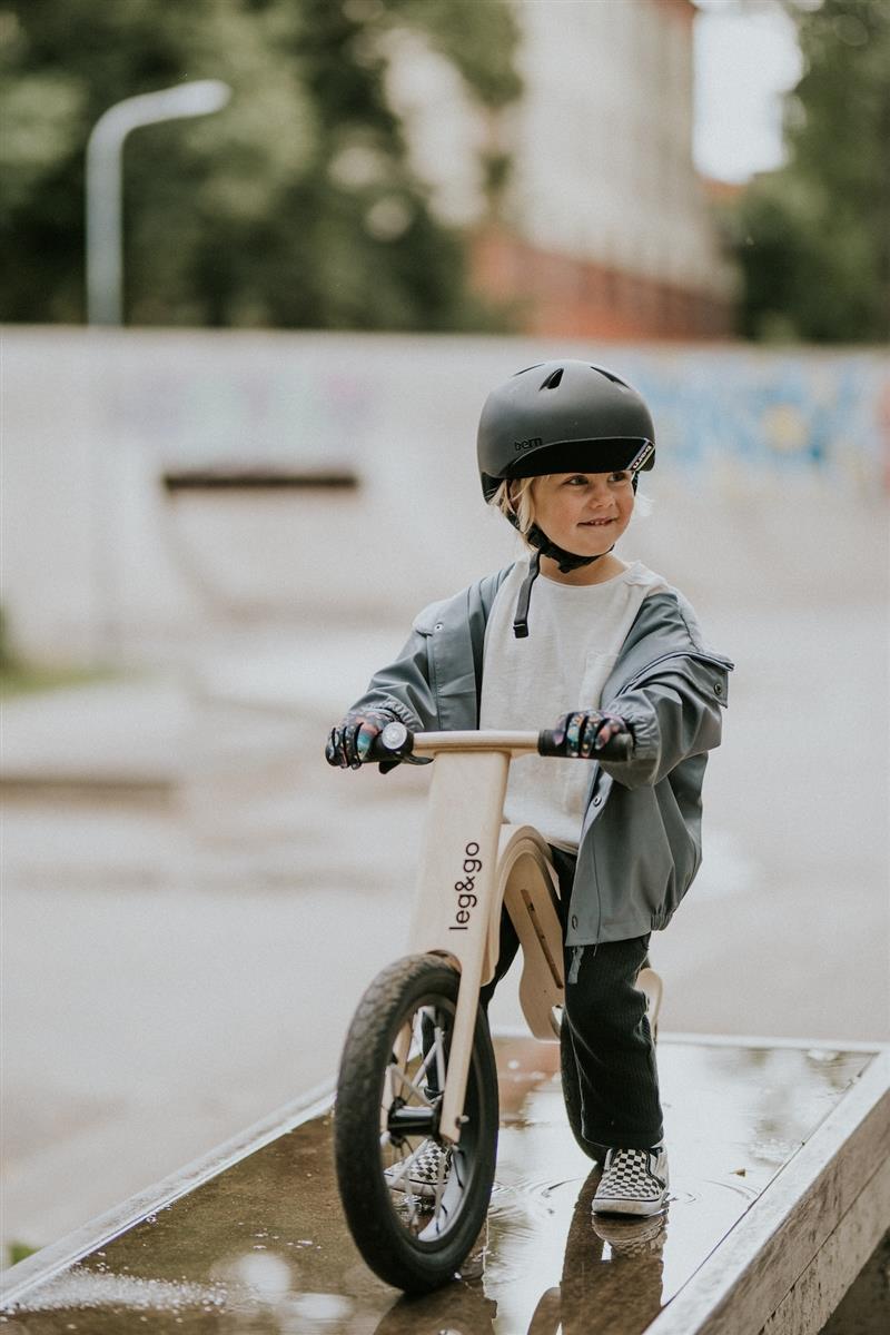 Balance Bike 3in1 aus Holz - mitwachsendes Laufrad für Kinder ab 6 Monaten bis 6 Jahre mit Fahrrad Erweiterung