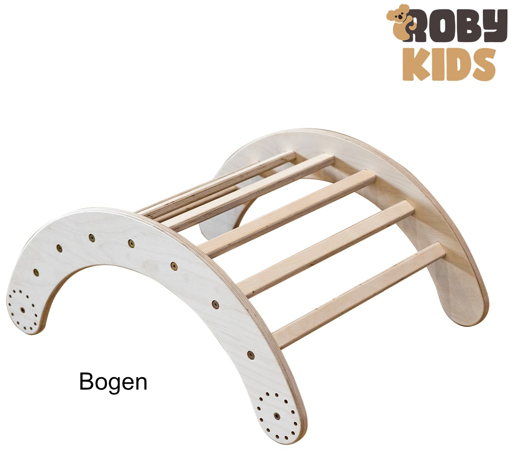 Modulares Klettersystem von Roby-Kids - individuell und erweiterbar Bogen