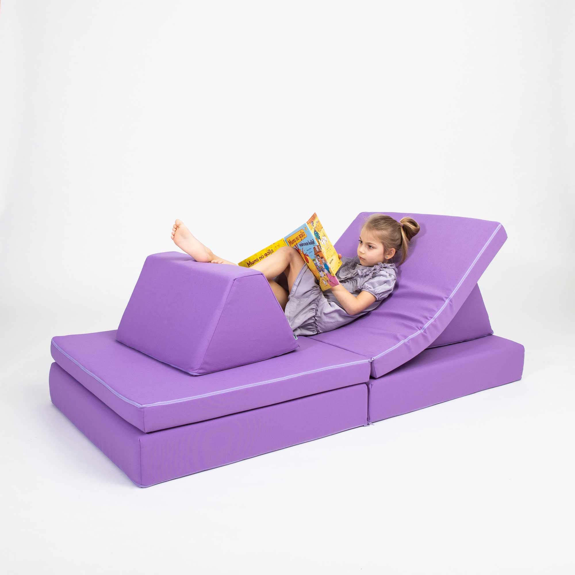 Universelles Kindersofa von monboxy in Lila