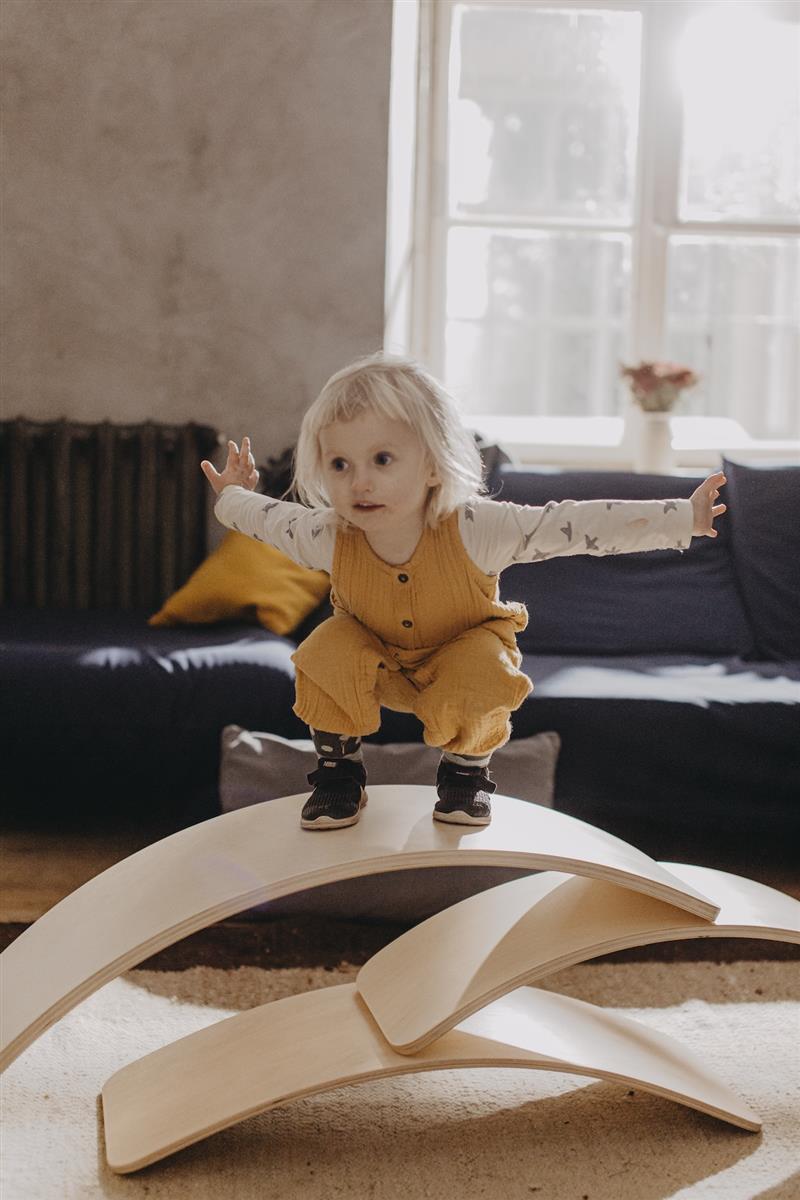 Balance Board aus Holz Grö?e S