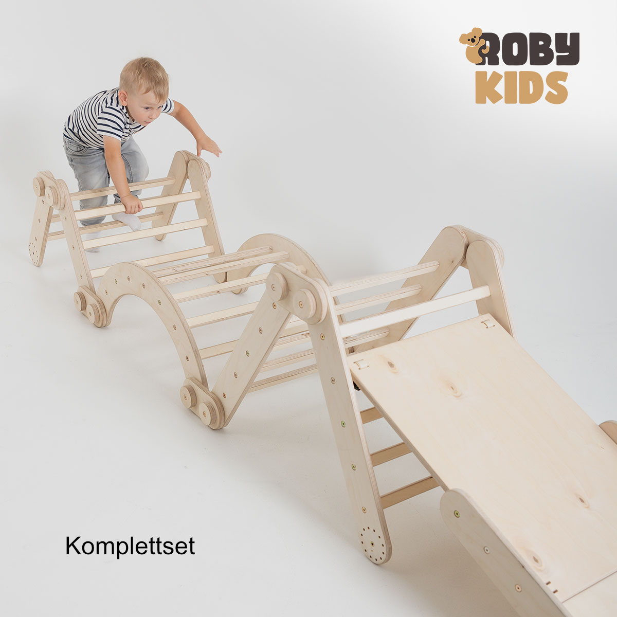 Modulares Klettersystem von Roby-Kids - individuell und erweiterbar Komplettset