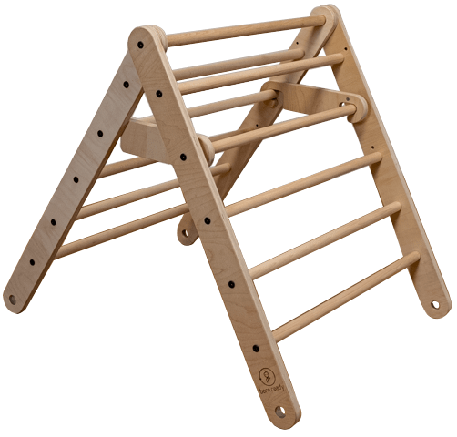 Climber - 2x höhenverstellbar, klappbares Kletterdreieck von Born Ready Toys