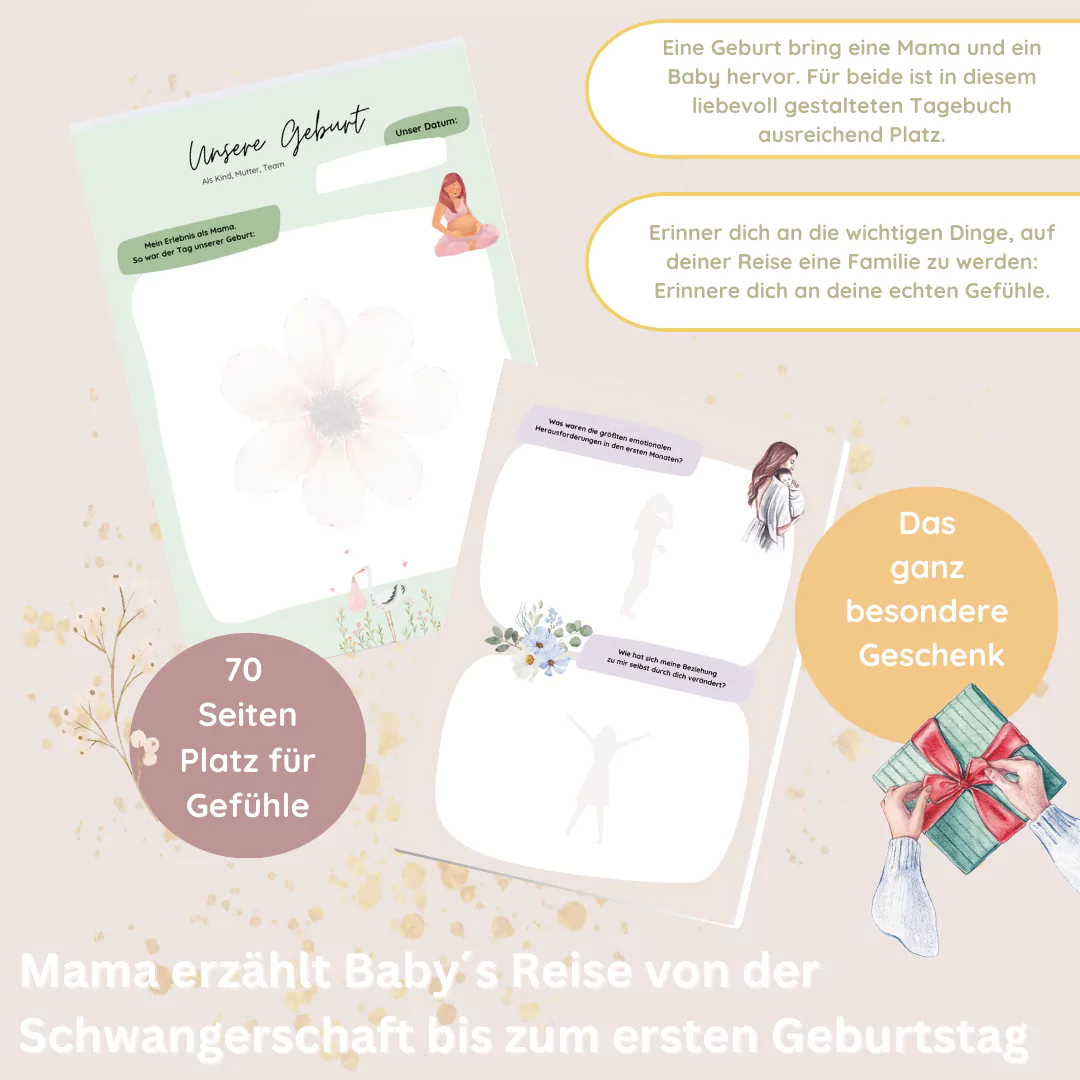 Mama-Kind Tagebuch 1. Lebensjahr