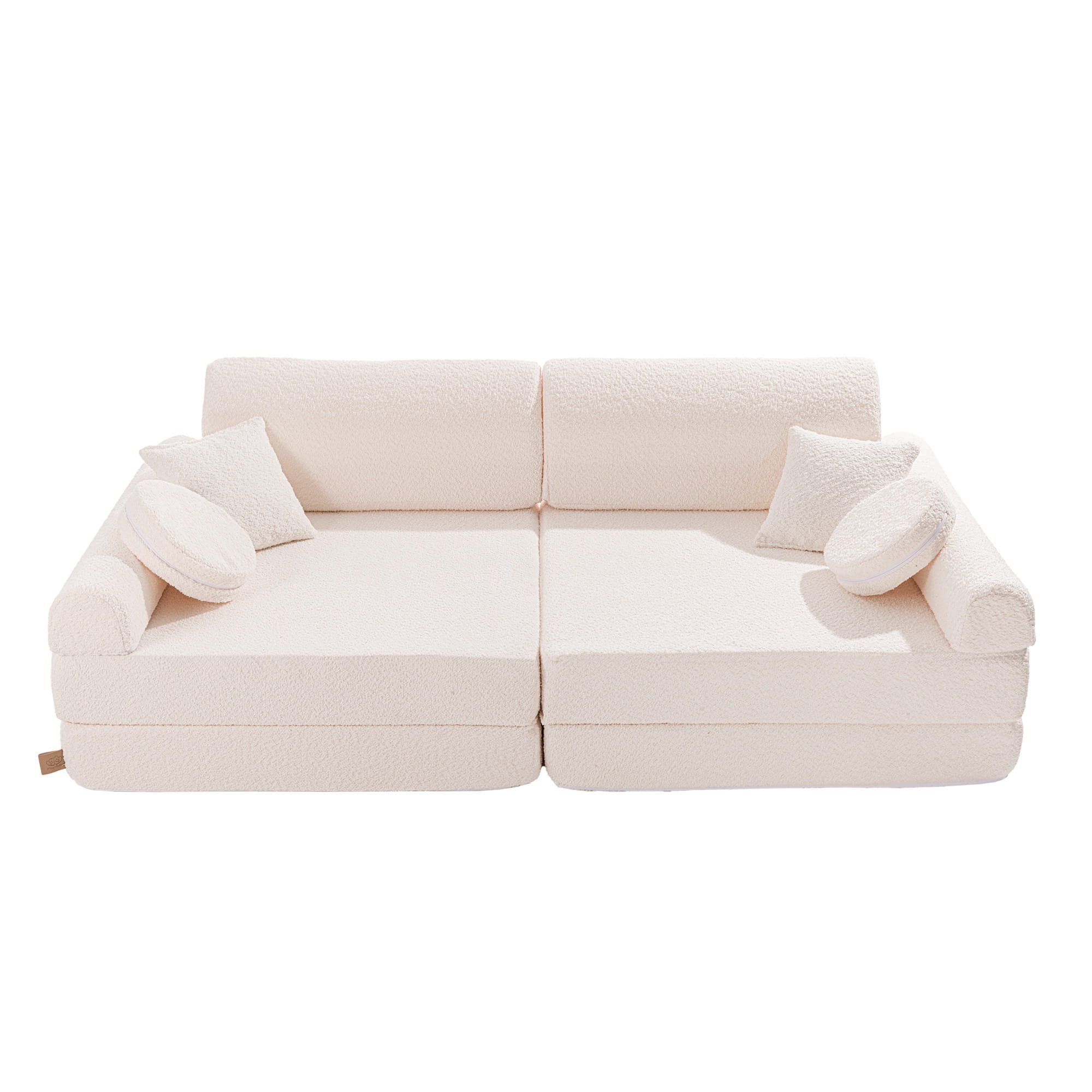 MeowBaby Premium Modulares Sofa, Teddy