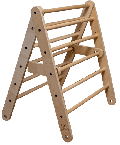 Climber - 2x höhenverstellbar, klappbares Kletterdreieck von Born Ready Toys